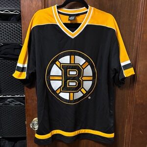 Black and Yellow Hockey Jersey